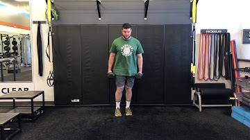 Matthew Ibrahim | DB Drop Forward Lunge w/ Catch