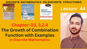 Lesson 44: The Growth of Combinations of Functions with Examples in Discrete Mathematics