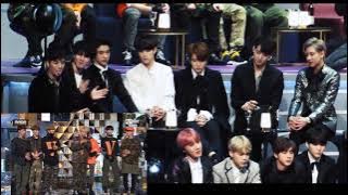 GOT7 and BTS reaction Mark Speech English MAMA 2016