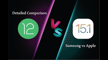 Detailed Comparison of ONE UI 4 0 and iOS 15 1  Android 12 vs iOS 15 1 Samsung vs Apple
