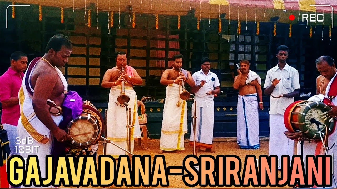 Gajavadana karuna -sriranjani🌼 ragam |by k.durgaprasad&k.venkateswarlu nadaswram ||srikalahasti