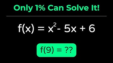 Find f(9) Without a Graph – Step-by-Step Function Evaluation for Beginners
