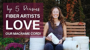 Fiber Artists - Macrame Cord