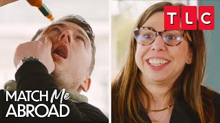 Awkward Moments from Season 2 Part 1 | Match Me Abroad | TLC Wealth