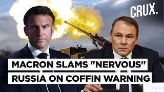 Macron "Astonished At Russia's lack of Nerve" As Putin Ally Warns To "Kill French Troops In Ukraine"