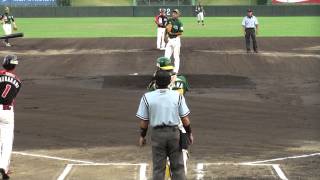201208291757 1回表正面 OG vsFD （レクザム球場）