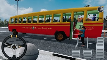 KSRTC OLD Kerala Bus Mod In Bus Simulator Indonesia - Bussid Bus Mod - Bussid Car Mod - Bussid