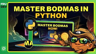 BODMAS in Python: Mastering Order of Operations Step-by-Step Tutorial for Beginners