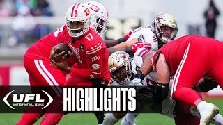 Michigan Panthers vs. DC Defenders Extended Highlights | United Football League
