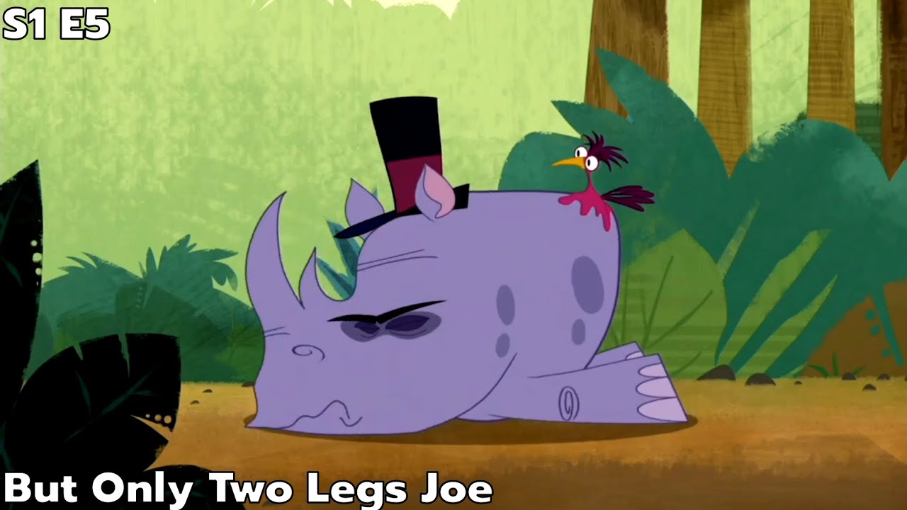 Spliced Cartoon, S1 E5, But Only Two Legs Joe Spokes or He's on the ...