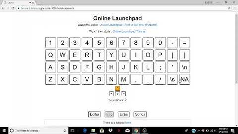 Online Launchpad: Skrillex - Kyoto