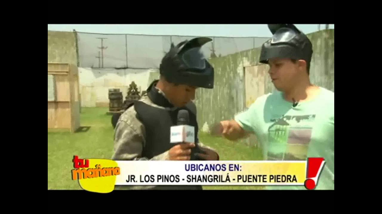 Reportaje a Team Norte Lima Paintball