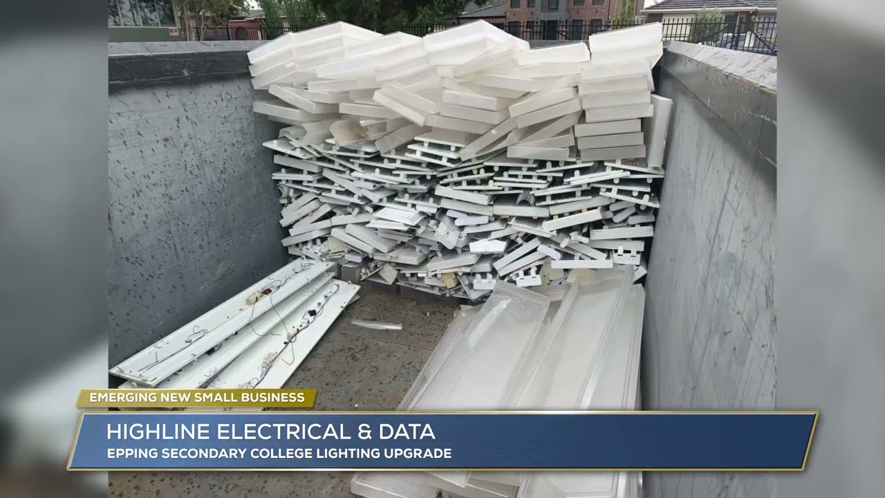 Highline Electrical Epping Secondary College Lighting Upgrade YouTube