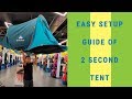 How To Fold The Pop Up Tent? #2secondtent By Decathlon.