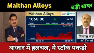 Maithan Alloys Share Latest News 🔴 Maithan Alloys Share Today Update and Fundamental Analysis