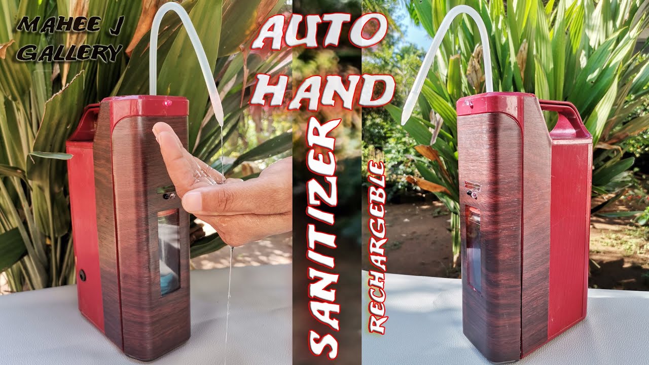 Auto Hand sanitizer - YouTube