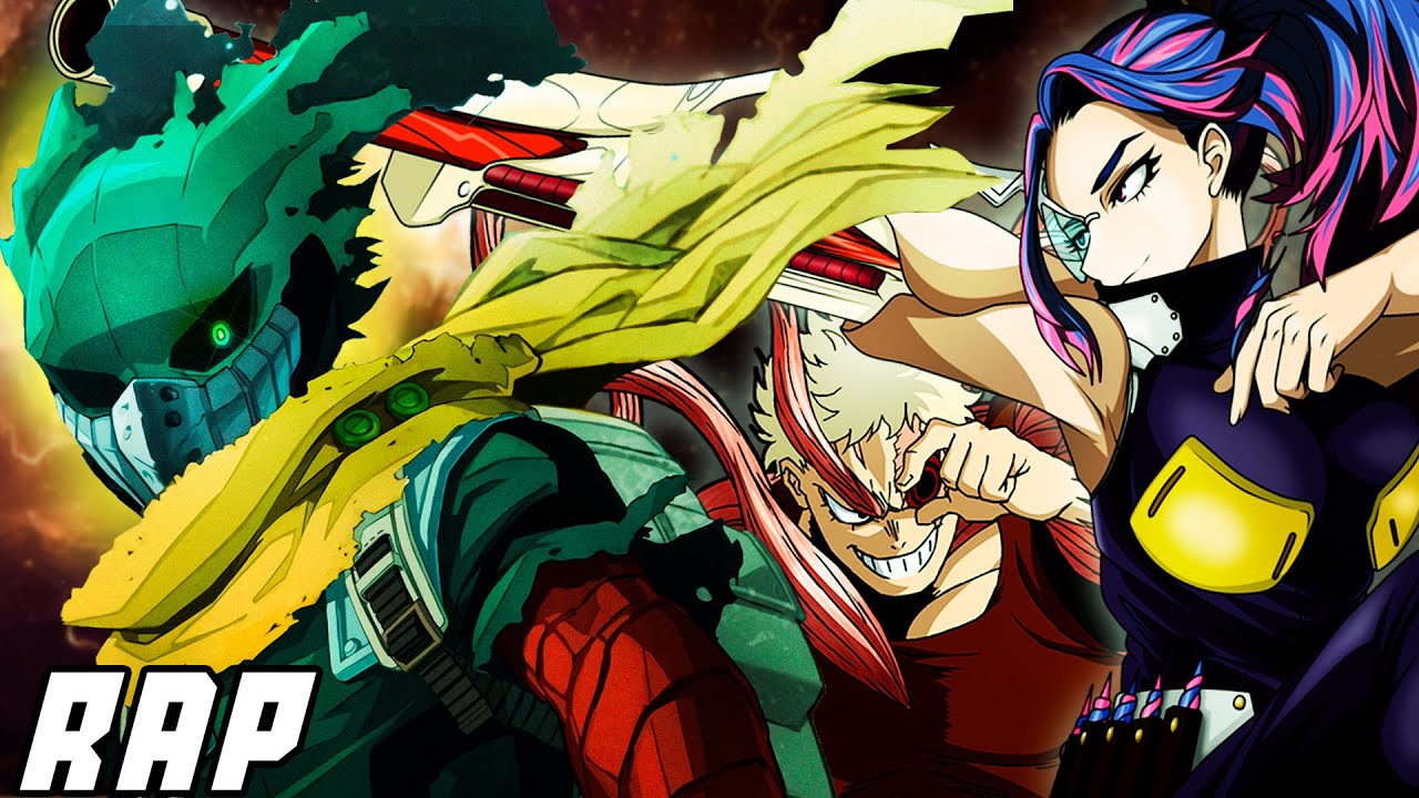 DEKU VIGILANTE VS MUSCULAR Y LADY NAGANT ll BKNHS6 ll Rez Rap ll - YouTube