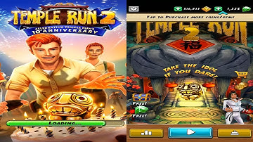 Volcano Island Temple Run 2 VS Temple Run 2 FALL JUNGLE