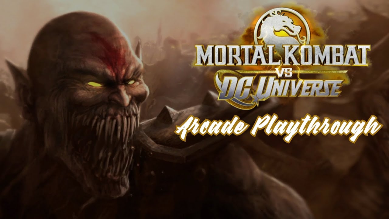 Mortal Kombat Vs DC Universe | Baraka Arcade Ladder Playthrough