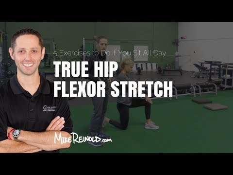 True Hip Flexor Stretch