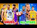 NBA All-Stars vs Snubs 82-0 Challenge!