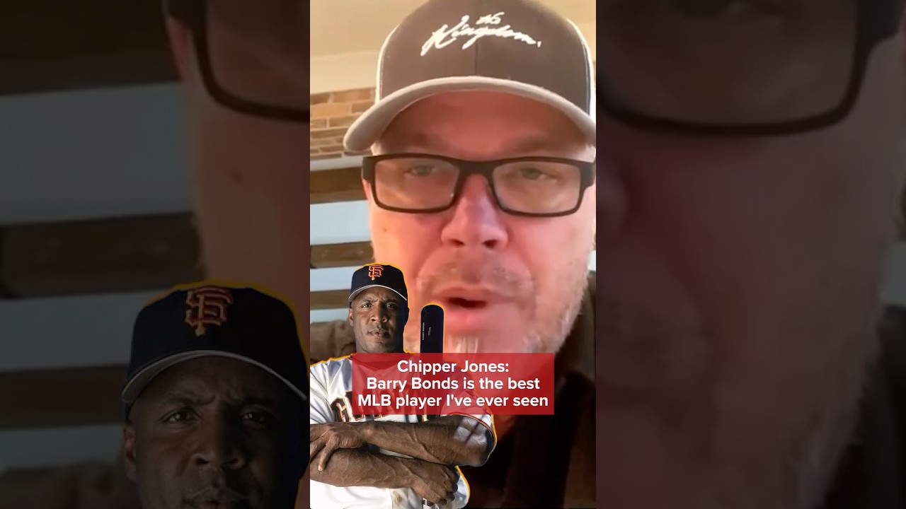 Chipper Jones picks Barry Bonds and says it’s not even CLOSE. 👀 