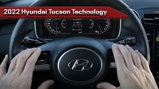 2022-2023 Hyundai Tucson Steering Wheel and Cluster