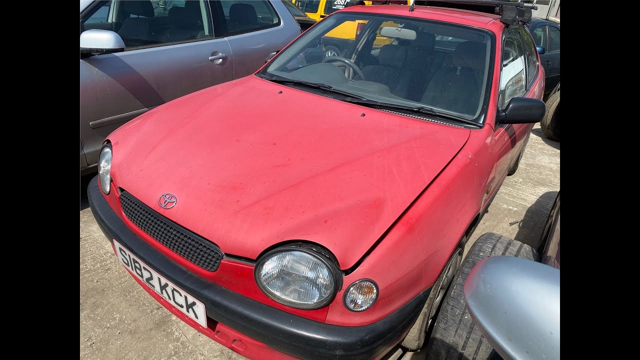 Разборка toyota corolla