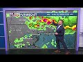 More downpours could lead to flooding Friday