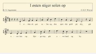 I østen stiger solen op