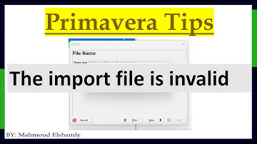 حل مشكلة في البريمافيرا  Import file is invalid