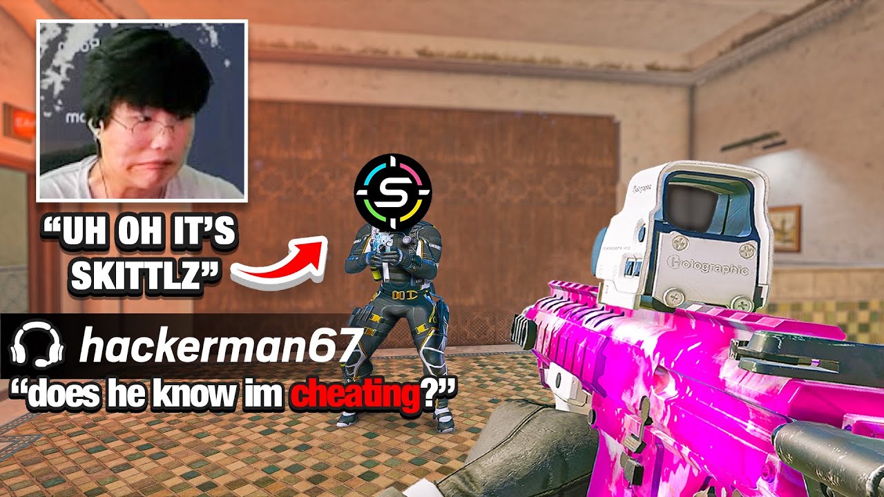 Я поймал этого стримера на том, что его читер подстегнул.