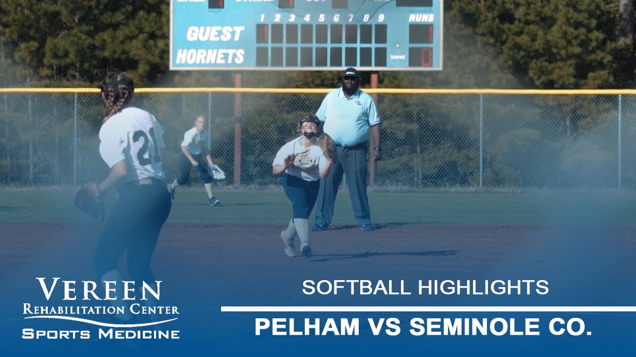 Softball Highlights Pelham VS Seminole County YouTube