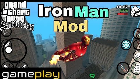 GTA San Andreas Iron Man Mod Gameplay