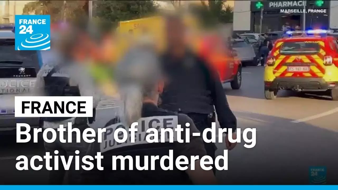 Brother of French anti-drugs activist murdered • FRANCE 24 English