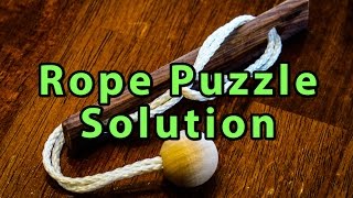 Simple Rope Puzzle Solution