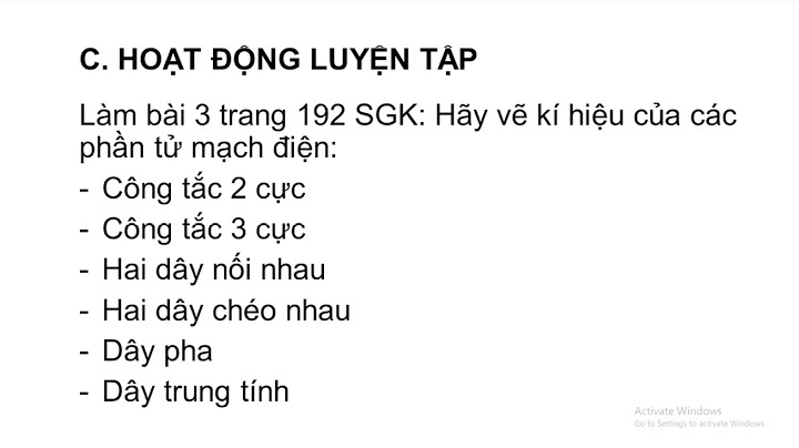 Sơ đồ điện là gì công nghệ 8 năm 2024