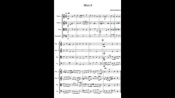 Mini 9 for String Quartet #shorts