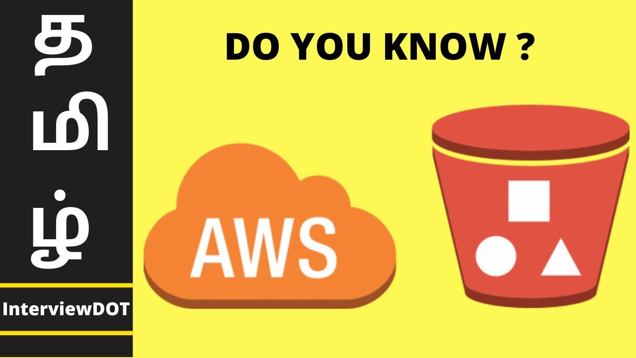 TAMIL AWS S3 | Explain AWS S3 | AWS S3 Tutorial | Spring Boot With AWS ...