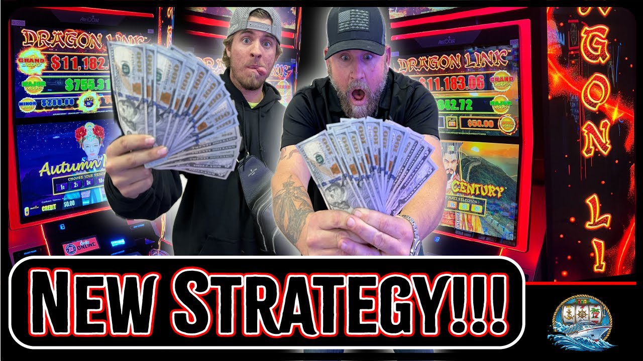 Winning MASSIVE With Our New Strategy On Dragon Link | Up To $10 Spins