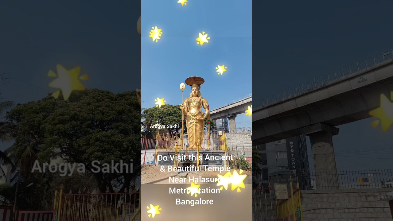 Subramanya Temple Near Halasuru Metro Station travelvlog shorts YouTube Subramanya Temple Near Halasuru Metro Station travelvlog shorts YouTube