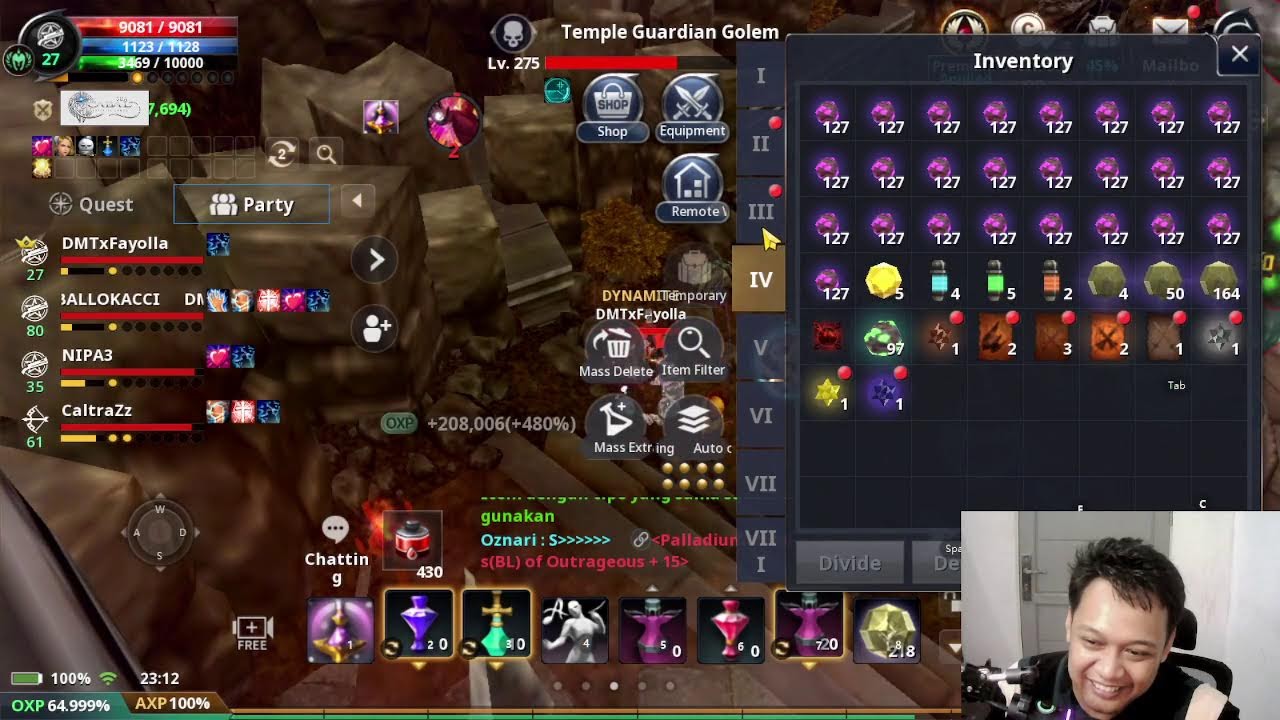 🔴LIVE : CABAL SEA INFINITE COMBO - MIRAGE KEJAR EVENT GUILD EP.449