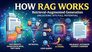 How Retrieval-Augmented Generation (RAG) Works – Giving AI Access To A Library.