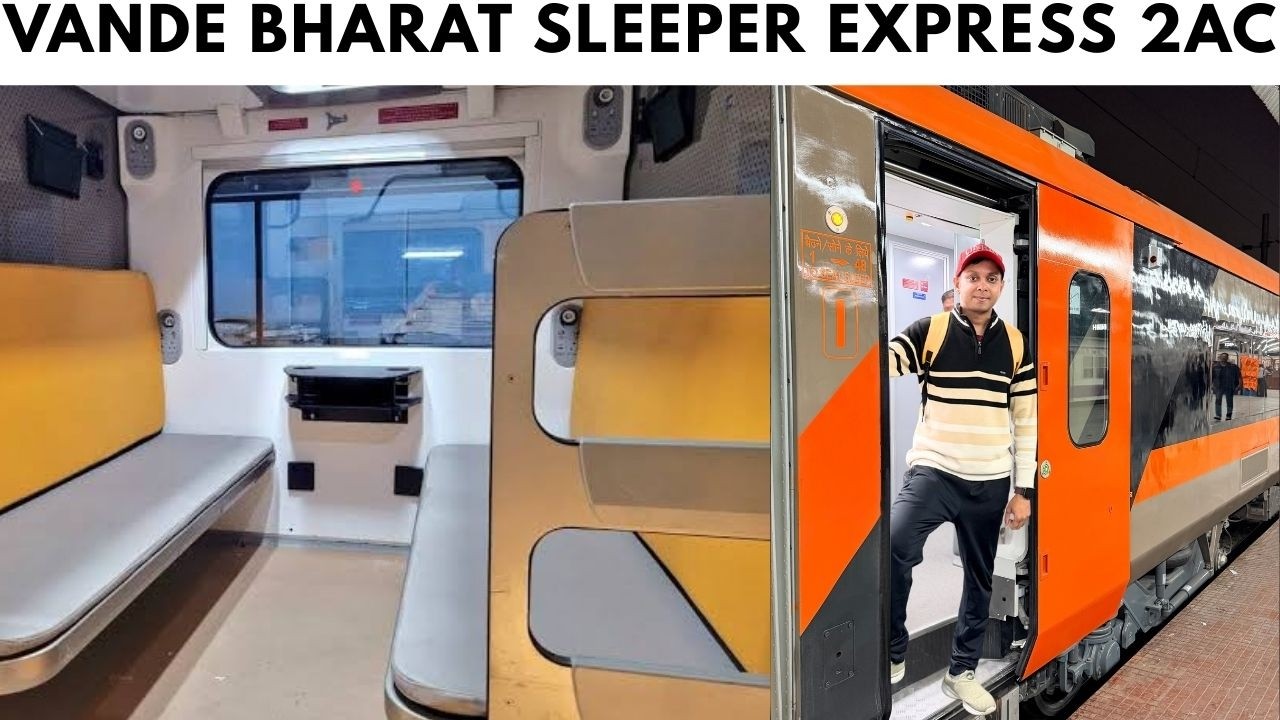 Vande Bharat Sleeper 2nd AC Journey || Night Travel Like Never Before ...