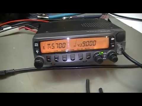 KENWOOD TM-733 HAM RADIO REPAIR LCD BACK LIGHT PART 1