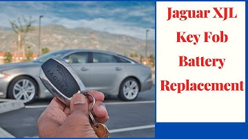 Jaguar XJL Key Fob Not Working | How To Replace The Battery