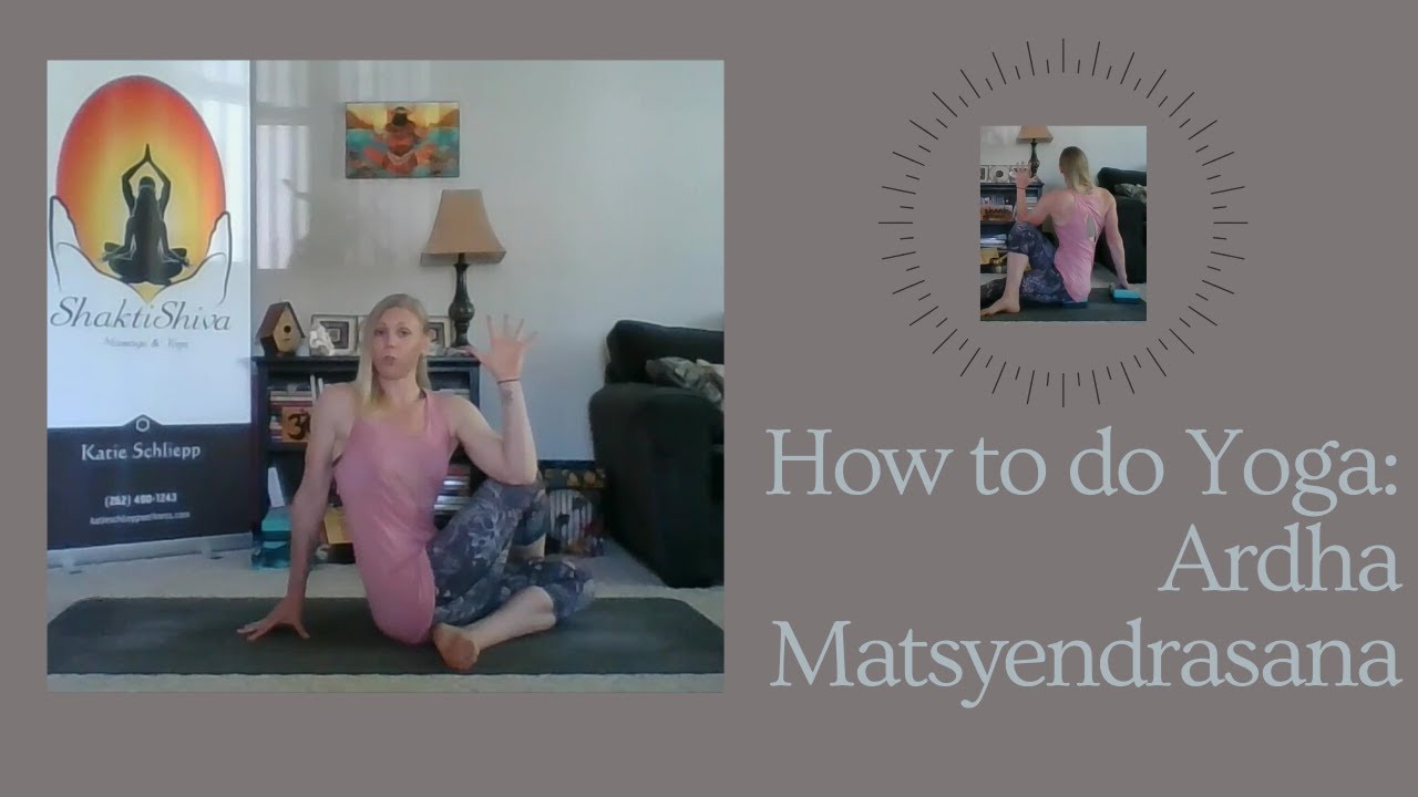 How to do Yoga: Ardha Matsyendrasana / Lord of the Fishes Pose - YouTube