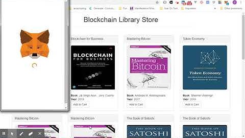 Simple Blockchain Store Dapp
