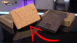 An EDC wallet made of CORK?? Andar Wallets: THE APOLLO Review! screenshot 5