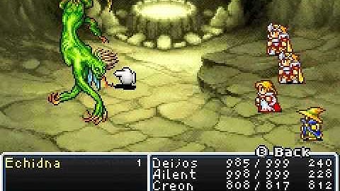 Final Fantasy 1 Dawn of Souls - Echidna